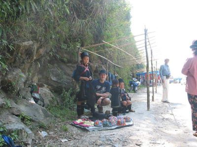 Michael Fabing with Hmong Ethnic community (Vietnam)
