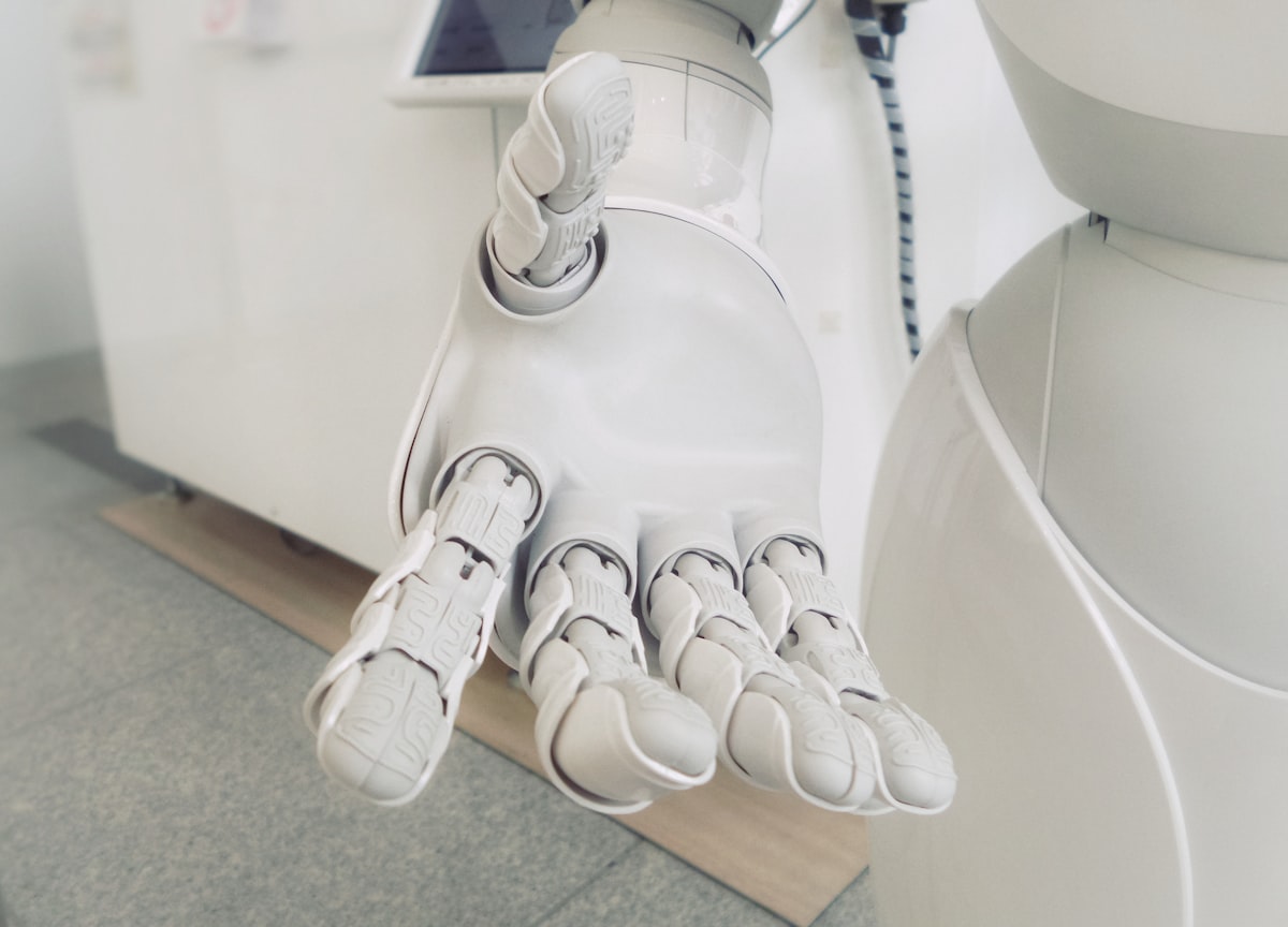 AI product interface on laptop with analytics and workflow data